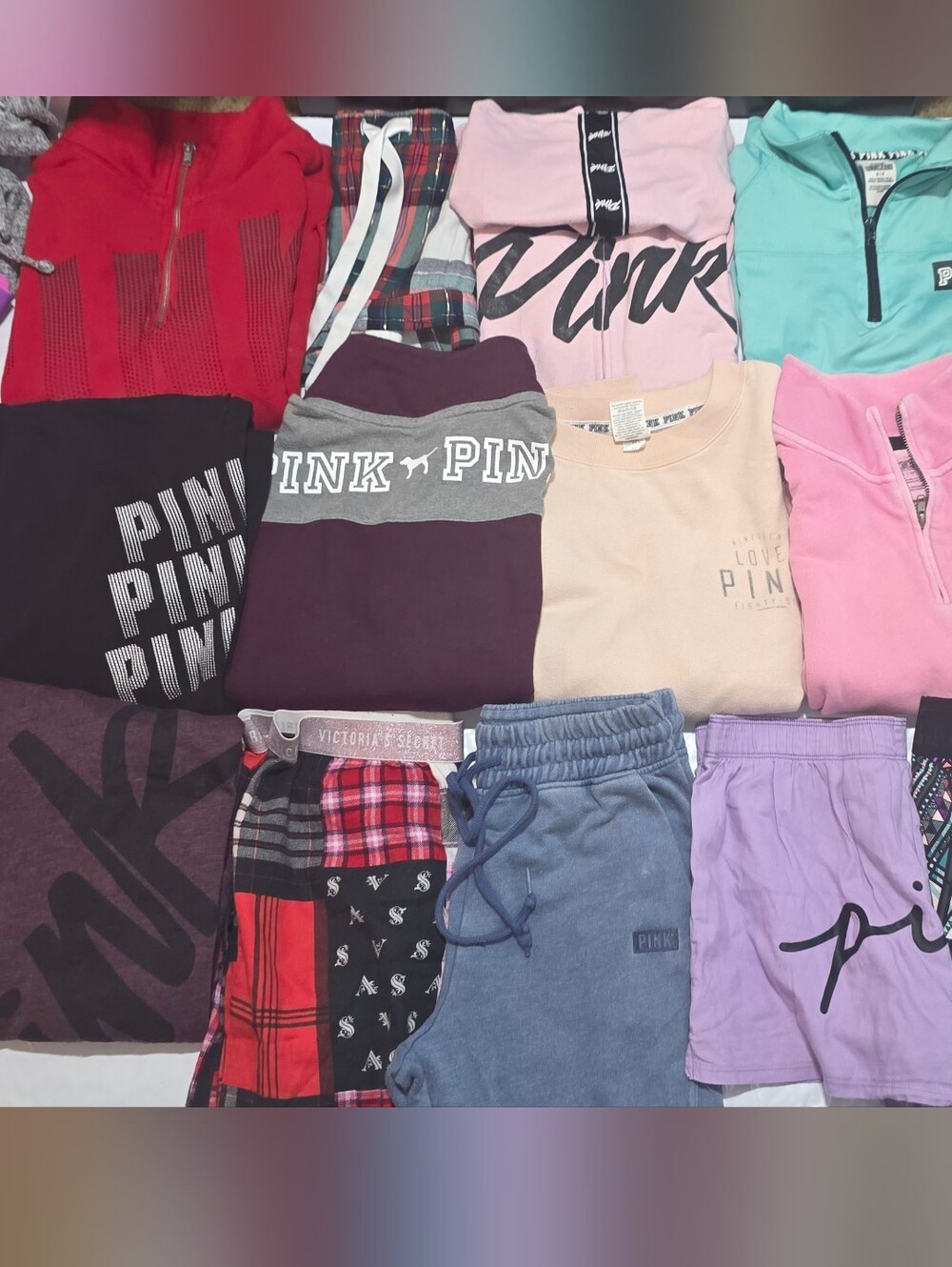 PINK Victoria's Secret Hoodie Lot! 2 SETS